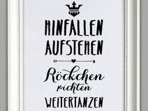 Hinfallen Aufstehen Weiter Tanzen Kunstdruck Ballett Zitate Spruche Tanzen