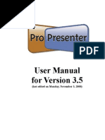 · click here to subscribe to . Pro Presenter 3 Manual Pdf Display Resolution Macintosh