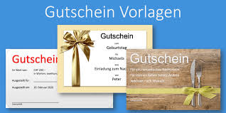 Unsere lebenslauf vorlagen hat nicht jeder. Kostenlose Gutschein Vorlagen Im Word Format Vorla Ch