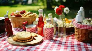ai generado papas fritas fiesta picnic comida 35494509 Foto de stock en  Vecteezy