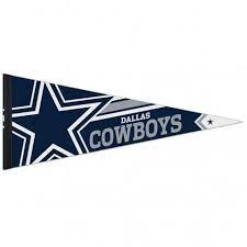 Dallas Cowboys Pennant 12x30 Premium Style Dallas Cowboys Felt Pennants Cowboys