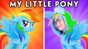 MY LITTLE PONY IN REAL LIFE - FUNNIEST MOMENTS OF MY LITTLE PONY | WOA  PARODY PARODY - YouTube