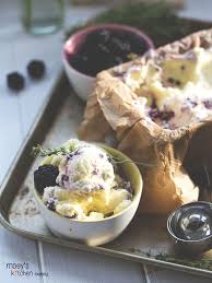 Brombeer Eis Mit Ziegenfrischkase Honig Und Thymian Rezept Mit Und Ohne Thermomix Rezept Rezepte Lebensmittel Essen Thymian Rezepte