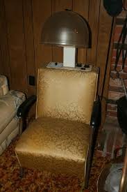 Found On Estatesales Net Vintage Hair Dryer Chair Hair Dryer Chair Vintage Hair Salons Vintage Hair Dryer