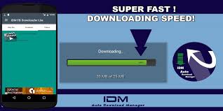 Unlike other download managers and accelerators, idm segments downloaded files dynamically during download process and reuses available connections. Idm Download Manager 4 Fb Lite For Android Apk Download