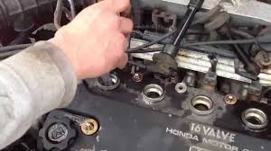 how to gap and install spark plugs on a honda civic