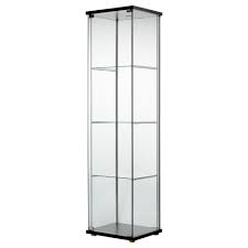 Detolf Glass Door Cabinet Black Brown Ikea In 2020 Ikea Glass Cabinet Glass Cabinet Doors Beautiful Kitchen Cabinets