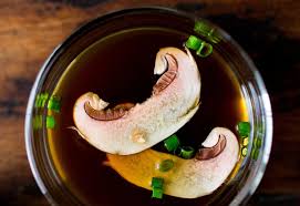 Dried Porcini Consomme Recipe Recipe Consomme Recipe Stuffed Mushrooms Light Soups