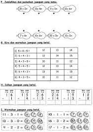 Spm, soalan bahasa melayu upsr, soalan bahasa melayu tadika, soalan bahasa inggeris tahun 2, bahasa malaysia prasekolah: Soalan Matematik Tadika 6 Tahun