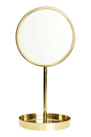 Round Table Mirror Gold Home All H M Gb Mirror Table Mirror Circular Mirror