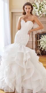 Mon Cheri Fall 2017 Wedding Dresses Wedding Inspirasi Ruffle Wedding Dress Trumpet Wedding Dress Wedding Dresses Strapless