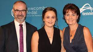 Ash barty's tribute to tennis idol ahead of wimbledon. French Open Final Ash Barty V Marketa Vondrousova Aussie S Parents Can T Make Roland Garros Final