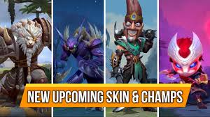 A few weeks ago, chowz_channel, a wild rift data miner, speculated about wild rift's upcoming star guardian party.he found the star skin textures, models, and data in the game files of wild rift's. New Upcoming Champions Skins Patch 2 2 League Of Legends Wild Rift Youtube