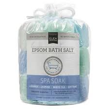 Perfect for reducing pain and giving your baby a pleasant soothing sensation, add at least half a cup of epsom salts to your baby's bath water. Elea Springs Epsom Bath Salt Spa Soak Tote Bath Salts Spa Baby Bubble Bath