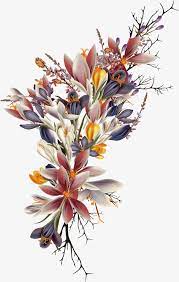 Exquisite Wildflower Bouquet Vector Png Small Fresh Fine Bouquet Png Transparent Clipart Image And Psd File For Free Download Flower Drawing Flower Painting Flower Illustration