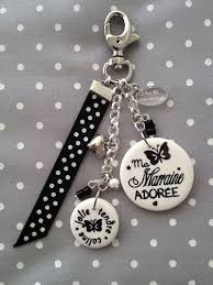 Bijou De Sac Ou Porte Clefs Ma Marraine Adoree Porte Cles Par Aufildessonges Bijoux De Sac Porte Cle Porte Clef