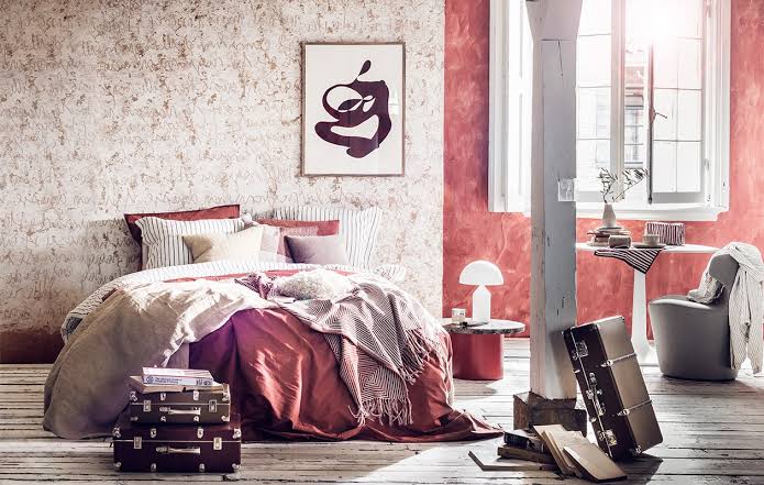 Behang slaapkamer