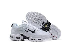 Discount Nike Air Max Plus Tn Overbranding 815994 004 Men S White Black Sports Life Shoes Sneakers Big Sale Nike Air Max Most Popular Nike Shoes Nike Air Max Plus