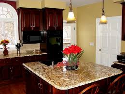 Best kitchen paint colors ultimate design guide designing idea. Dark Wood Kitchen Cabinets Wall Color Homes Decoration Ideas