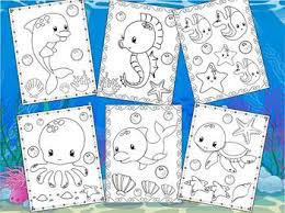 Ocean coloring pages help kids to learn about the mystery of the deep and beautiful ocean. Ocean Animal Coloring Pages Worksheets Teaching Resources Tpt