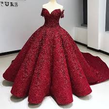 Amazing Lace Ball Gown Evening Dress Red Off Shoulder Beaded Sequins Sparkling Red Carpet Dress Luxury Dubai Evening Gown Celebrity Dress Fashion