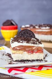 1 and 2/3 cups mascarpone. No Bake Banana Split Oreo Dessert Lasagna