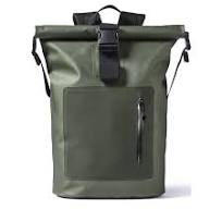 Mochila masculina impermeável feita em pvc, saco seco totalmente à prova  d'água