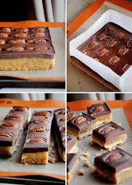 Millionaire Shortbreads Aux Noix De Pecan Croquant Au Chocolat Noix De Pecan Gateau Moelleux