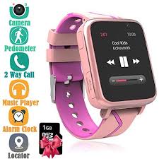 Kids Smart Watch With Music Player Boys Girls Smart Music Watch With Gps Lbs Tracker Activity Fitness Tracker Pedome Best Kids Watches Smart Watch Smart Kids