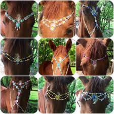 Stirnkette und federschmuck von equidesign. Kopfschmuck Fur Pferde Von Der Schmuckschmiede Steffens Pferdefreunde Beiswangs Webseite