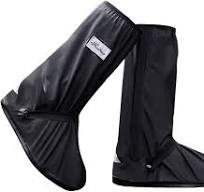 Amazon.com: USHTH Black Waterproof Rain Boot Shoe Cover with ...