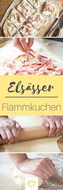 Das Elsasser Original So Backst Du Hauchdunnen Flammkuchen Rezept Rezepte Flammkuchen Und Lecker