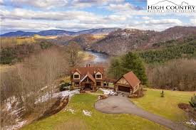 Hot springs log cabins are romantic honeymoon cabins with hot tubs near biltmore house and asheville in hot springs, north carolina. 42 New River Drive Sparta Nc 28675 High Country Realty