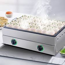 Buy Commercial Gas Frying Furnace Square Table Fried Dumpling Pan Gas Electric Cake Pancake Pancake Machine Non Pancake Machine Non Stick Pan Fried Dumplings