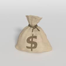 Money Bag 3d Obj 3d Model Money Bag Bags Burlap Bag