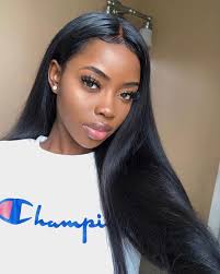 Blackwomen On Instagram The Blackbeauties Tbb Melanin Darkskin Blackgirlmagic Hair Beauty Frontal Hairstyles Straight Hairstyles