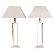 Pair Of Decorative 1970s Chrome Side Or Bedside Table Lamps Inc New Silk Shades In 2020 Lamp Chrome Table Lamp Bedside Table Lamps