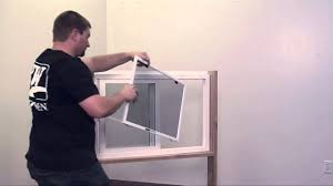 Sliding basement windows wells, description: How To Remove A Slider Pull Tap Screen Youtube