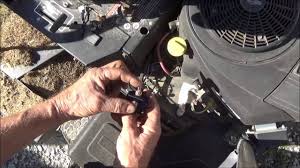 Sounds like either a flat/dead battery or a loose/dirty battery cable connection. Lawn Mower Starter Clicks But Won T Start Change Solenoid Youtube