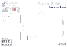 Reception Room Surgeons Quarter Edinburgh Set of isometric interior rooms.