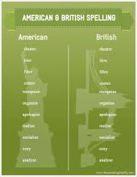 American V British Words Spelling Differences Follow The Pin For More Online Teaching English As A Second Language Languages Online