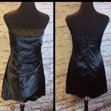 Studio Y Black Special Occasion Strapless Dress Beautiful Black Dress That S In Gently Used Condition With A Back Zip Studio Y Dresse Beautiful Black Dresses Black Strapless Dress Dresses