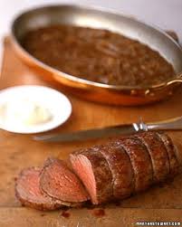 Tender beef filets served with a rich, velvety sauce are what you might envision for a romantic dinner. Beef Tenderloin With Shallot Mustard Sauce Recipe Recipes Food Beef Tenderloin