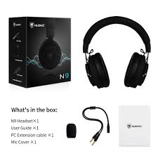 Black And White Skype Logo Nubwo N9 Hyperfabric Gaming Headset Detachable Microphone W 3 5mm Volume Control Breathable Earcups Premium Headband For Gaming Headset Headset Microphone
