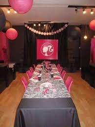 Barbie Party Table Setup Barbie Birthday Party Barbie Theme Party Barbie Birthday