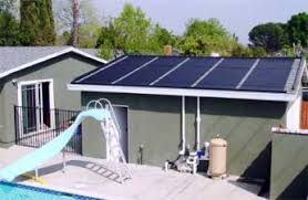 a homemade solar pool heater