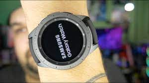 I'm in love with the galaxy watch. Samsung Galaxy Watch 42mm Midnight Black Sm R810nzkaxar Youtube