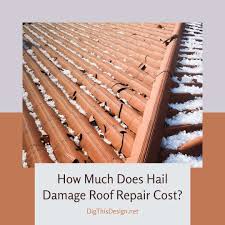 If you've got problems with your tiles, you can. How Much Does Hail Damage Roof Repair Cost Dig This Design