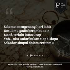 Jun 17, 2021 · fadel islami sendiri juga mengunggah potret yang sama di feed instagram miliknya. 22 Puisi Ulang Tahun Untuk Ucapan Selamat Menyentuh Hati