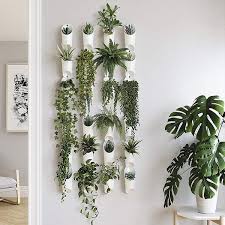 Floralink Living Wall Vessel White Wall Plants Indoor Hanging Plants Indoor Indoor Plant Wall